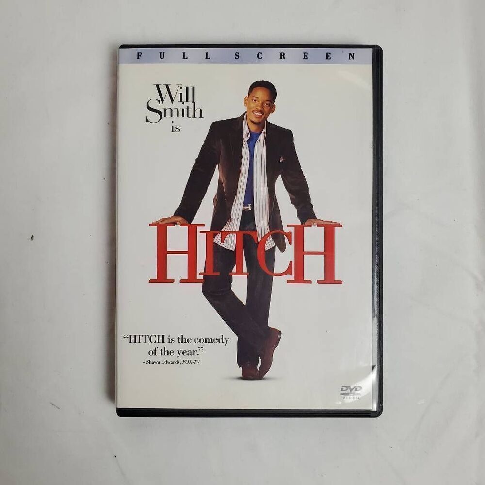 Hitch (DVD, Full Screen, 2005) Will Smith, Kevin James – Romantic Comedy